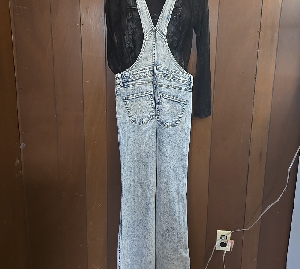 RISEN Denim Overalls NWOT - Picture 5 of 5